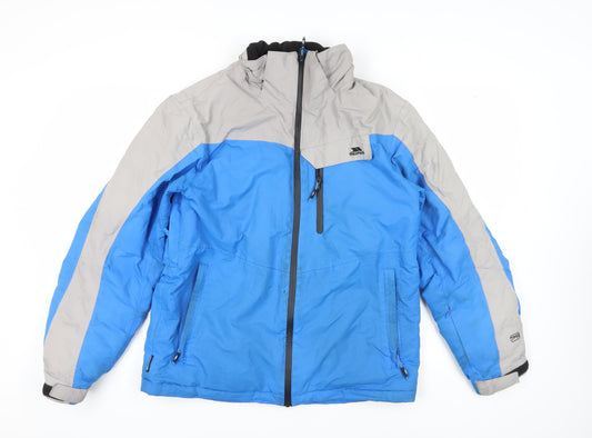 Trespass Men's Blue Windbreaker Jacket M
