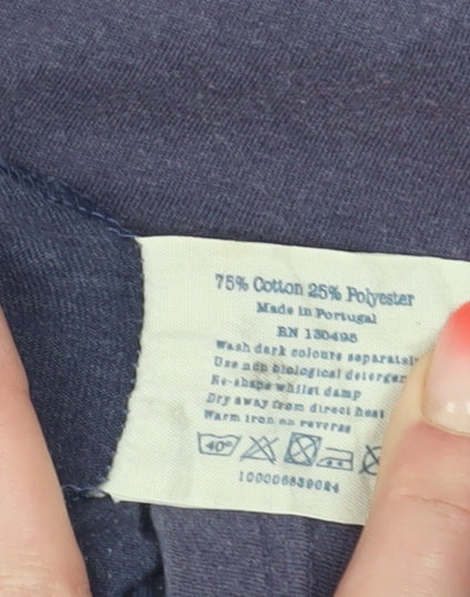 Jack Wills Men's Blue Crew Neck T-Shirt S