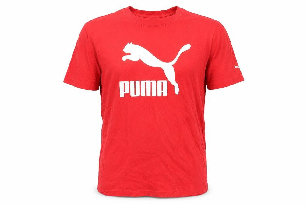 Mens UK Size M PUMA Red  Cotton T-Shirt