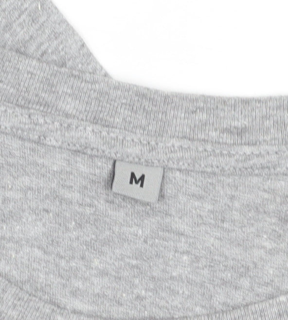 Continental Men's Grey Band Graphic T-Shirt, M