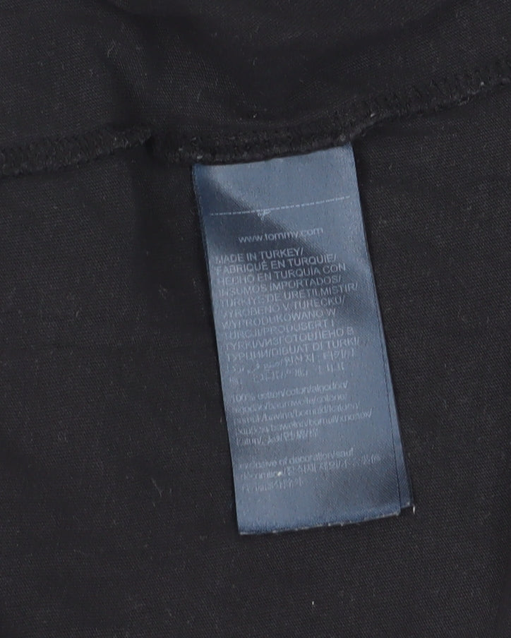 Tommy Hilfiger Unisex Black XL Basic T-Shirt