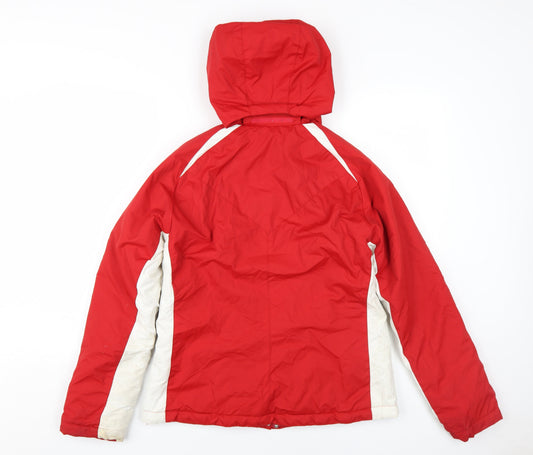 AST Women's Red Puffer Jacket M