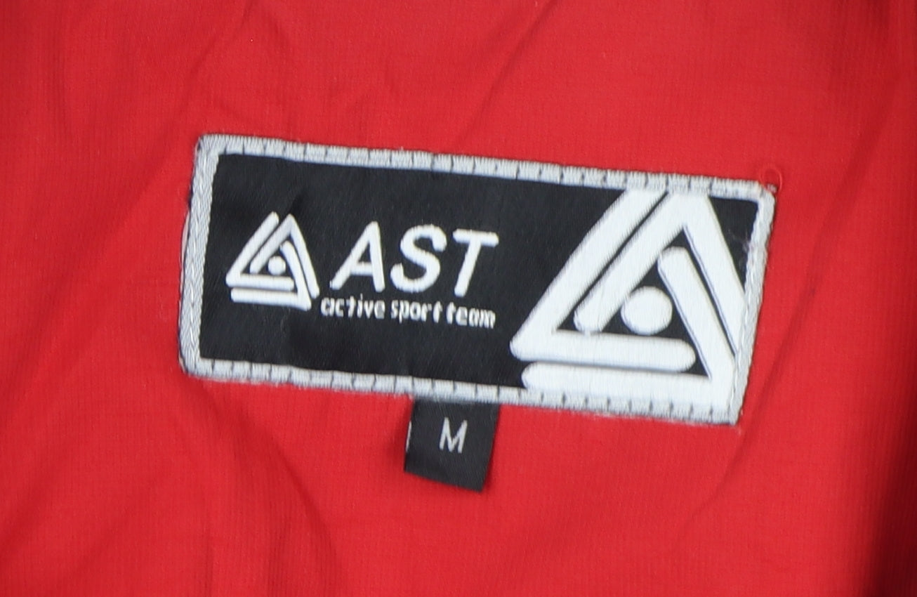 AST Women's Red Puffer Jacket M