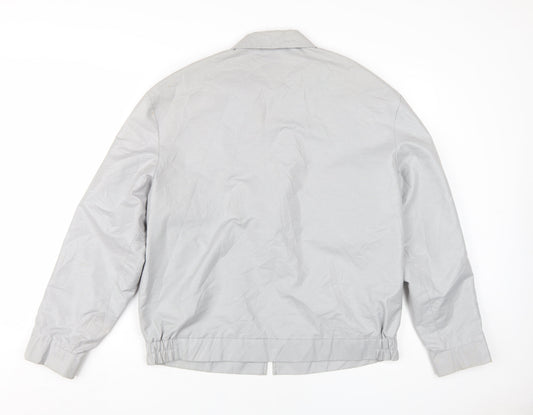 Greenwoods Men's Grey Windbreaker Jacket - Large