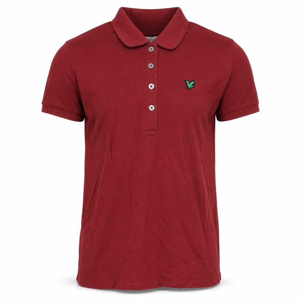 Lyle & Scott Men’s Red Medium Short Sleeve Polo