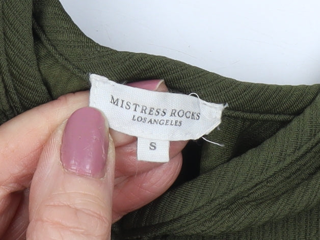 Mistress Rocks Women's Green One Piece Swimsuit