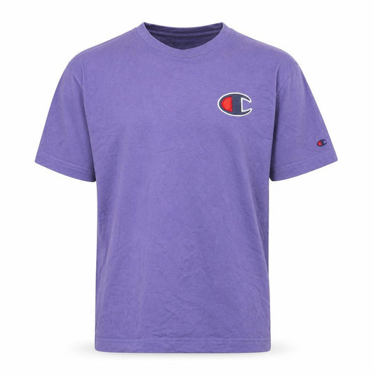 Mens UK Size M Champion Purple  Cotton T-Shirt