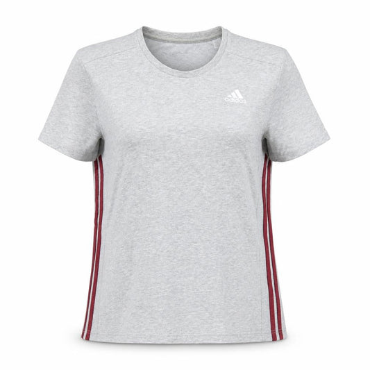 Unisex Adultss UK Size M adidas Grey Cotton Blend T-Shirt