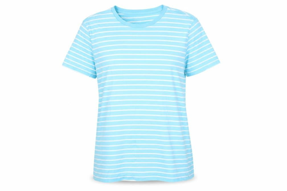 Unisex Adultss UK Size S Gap Blue 100% Cotton T-Shirt