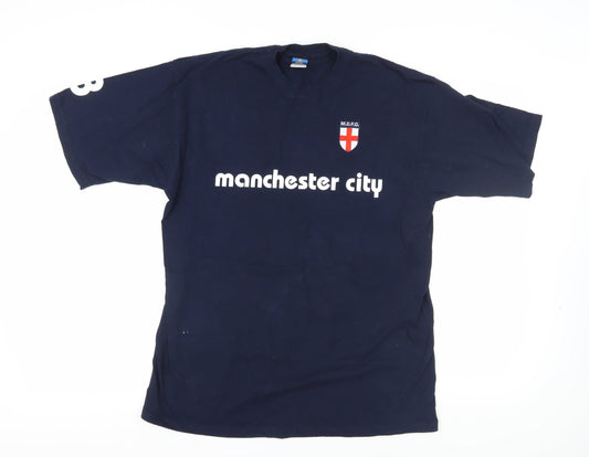 Manchester City Men's Blue L Sports T-Shirt