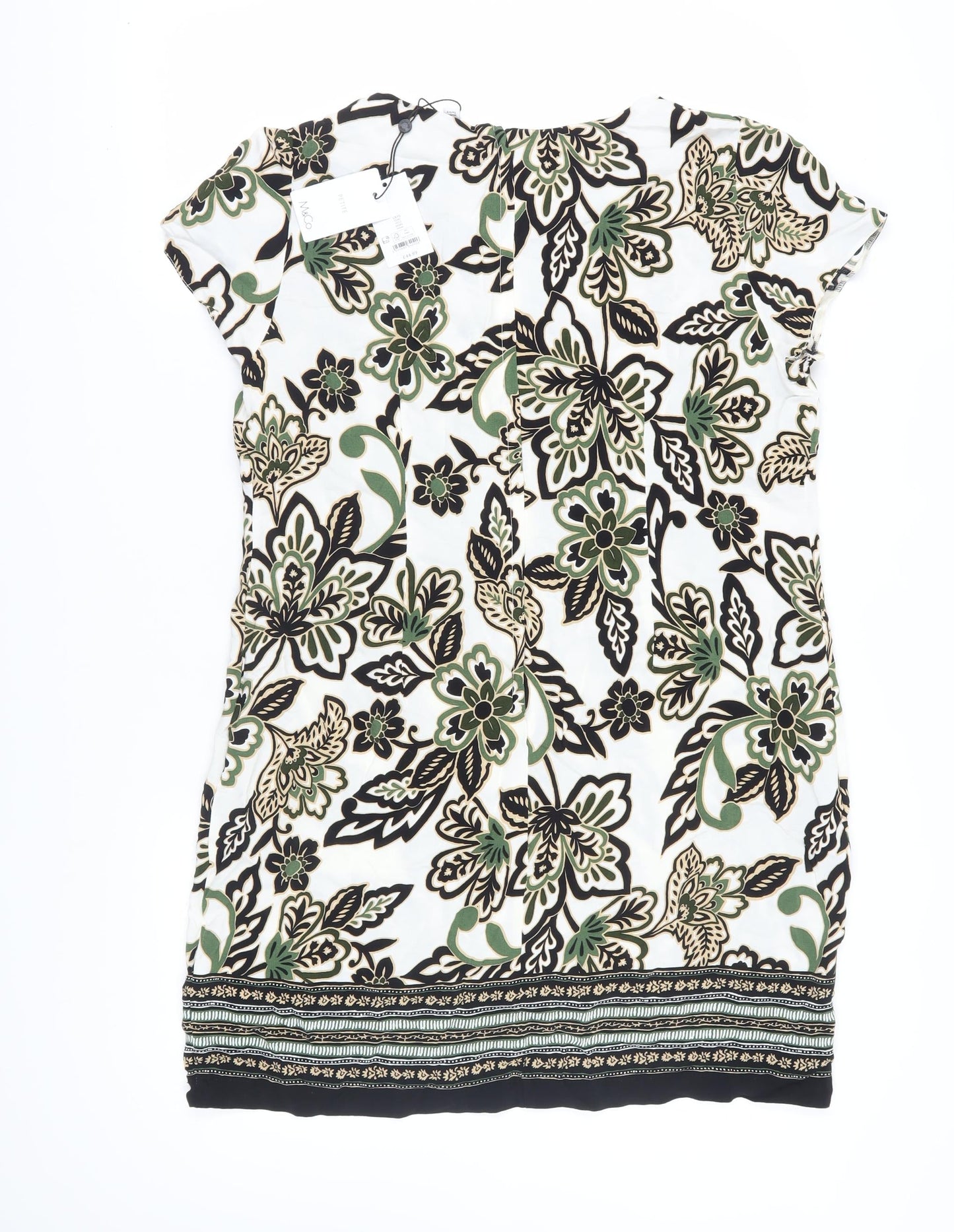 M&Co Women's Multicoloured UK 16 Petite Dress
