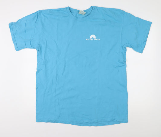 Comfort Colors Men's Blue Nature XL T-Shirt
