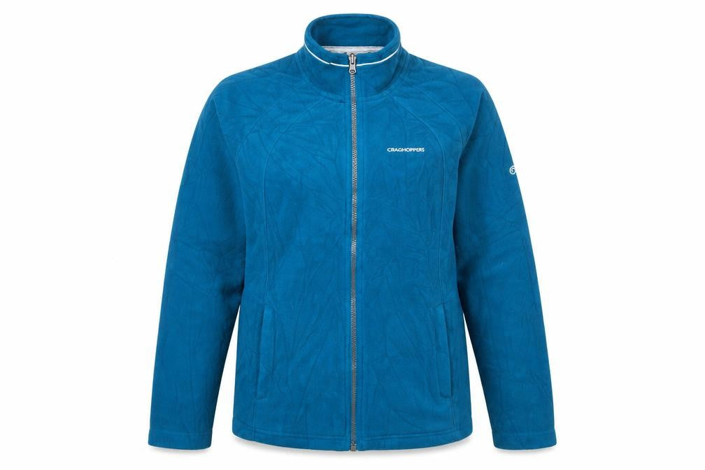Womens UK Size 10 Regular Craghoppers Blue Polyester Jacket
