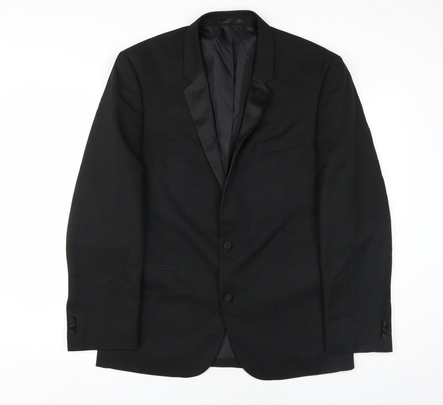 Taylor & Wright Men's Black Tuxedo Regular Fit Blazer 40R