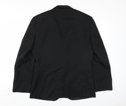 Taylor & Wright Men's Black Tuxedo Regular Fit Blazer 40R