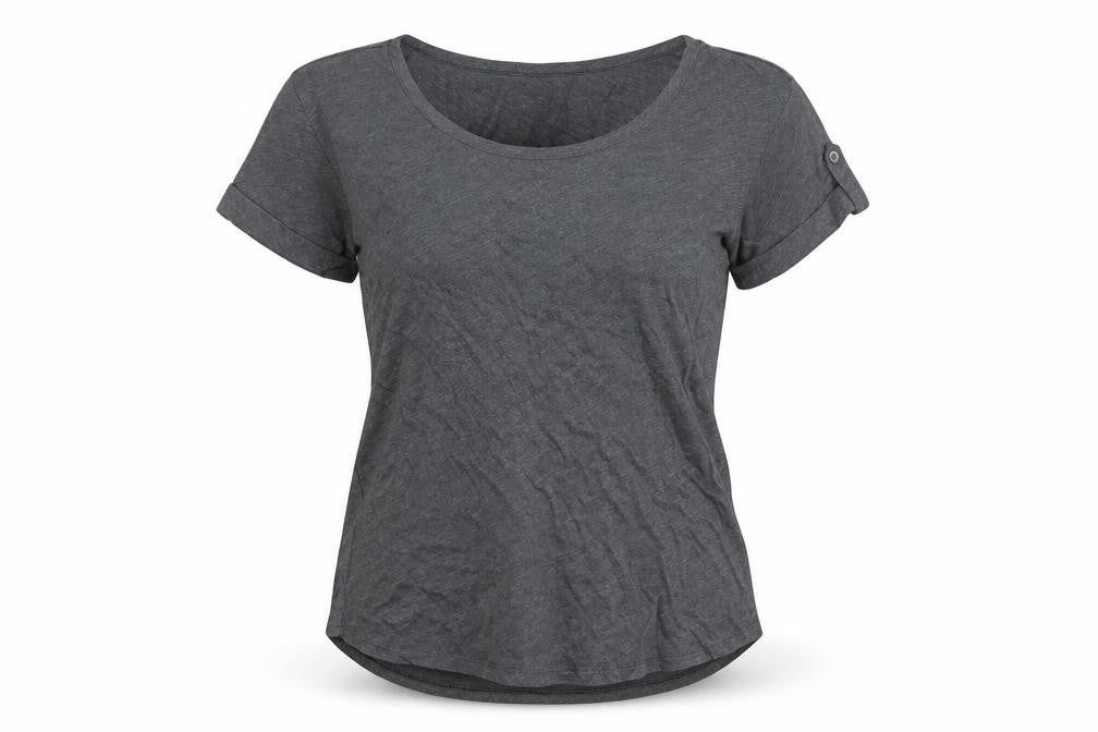 Womens UK Size S Gap Grey Cotton Blend T-Shirt