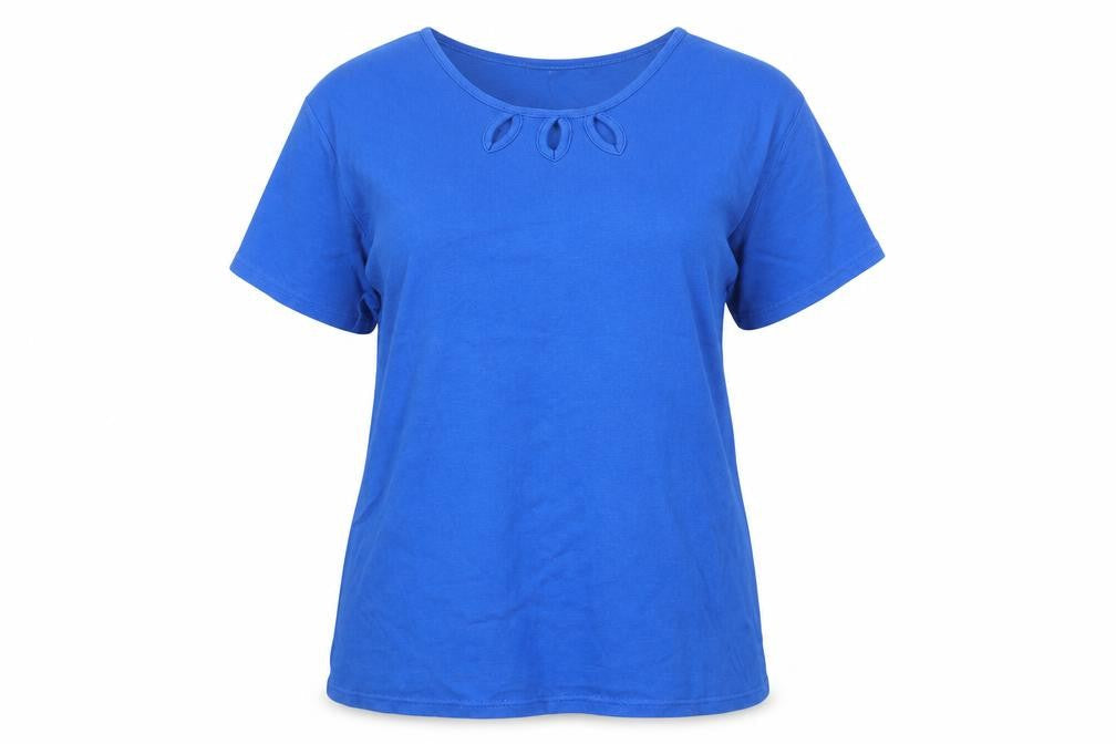 ISLE Blue Women's T-Shirt Size 14-16 Casual Style