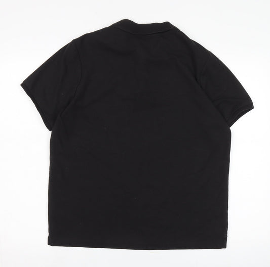 Slazenger Men’s Black Polo Shirt L Size Casual