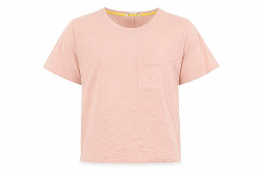 Womens UK Size S Boden Pink Cotton Blend T-Shirt