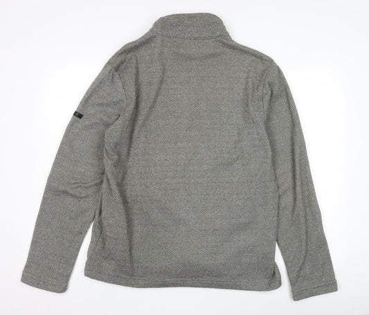 Regatta Unisex Grey Basic Jacket M Full Zip Casual