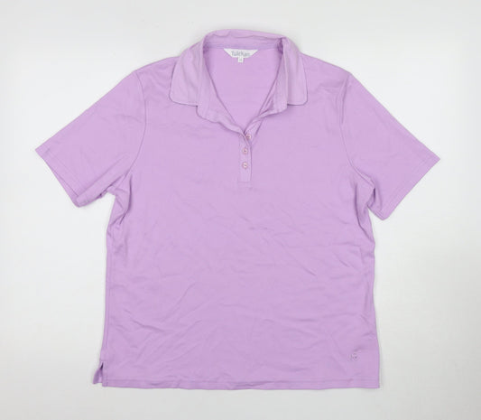 Tulchan Women's Purple Polo Shirt Size 16