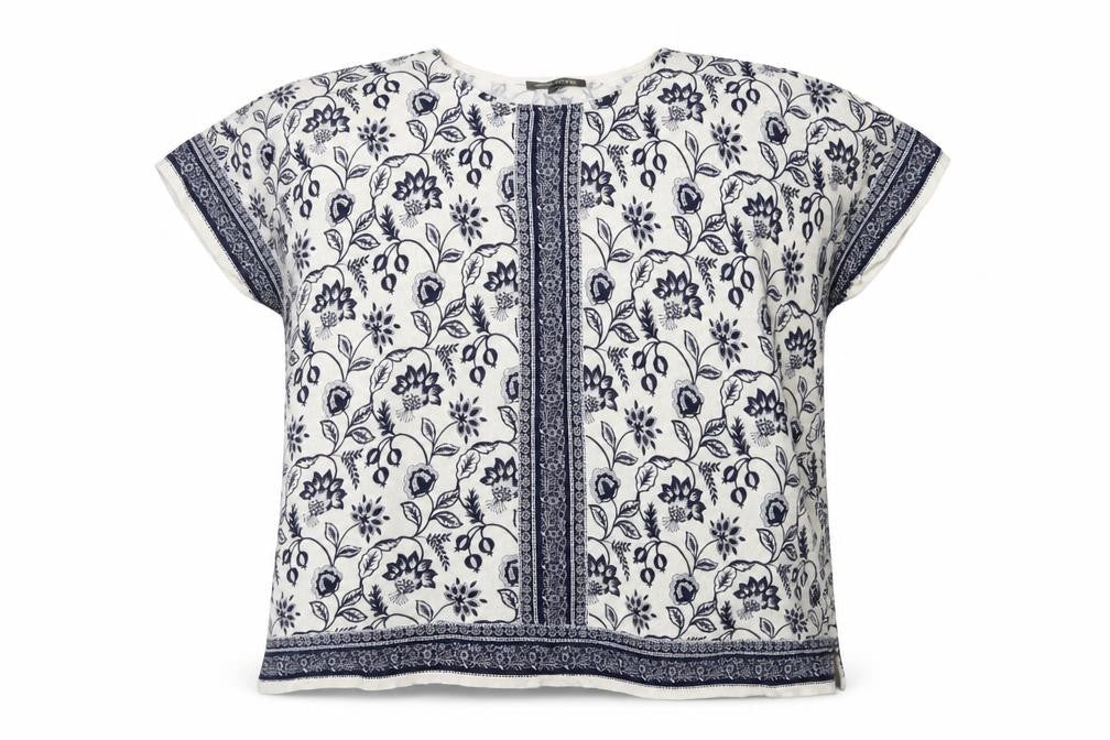 Womens UK Size S Laura Ashley White Cotton Blouse