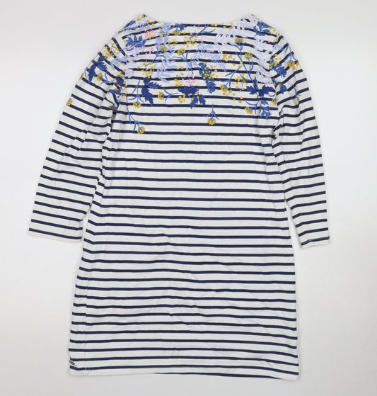 Joules Women's Multicoloured Striped Dress Size 10