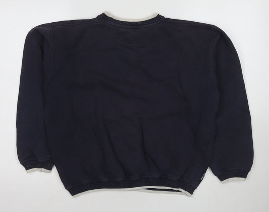Penn Men's Blue XL Pullover Jumper Crew Neck