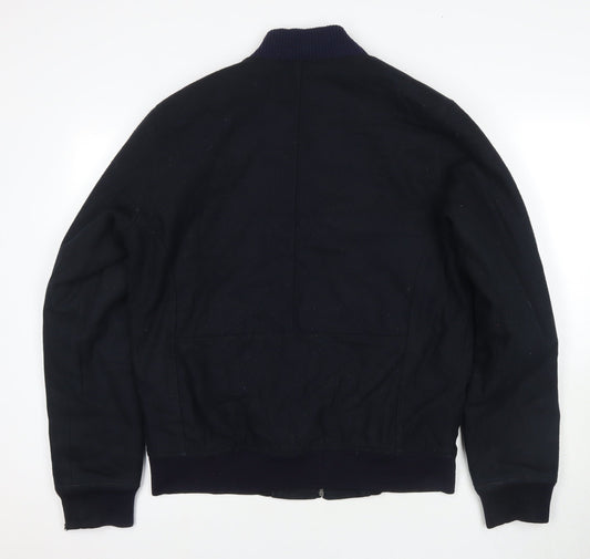 Quiksilver Men's Black Bomber Jacket Size L