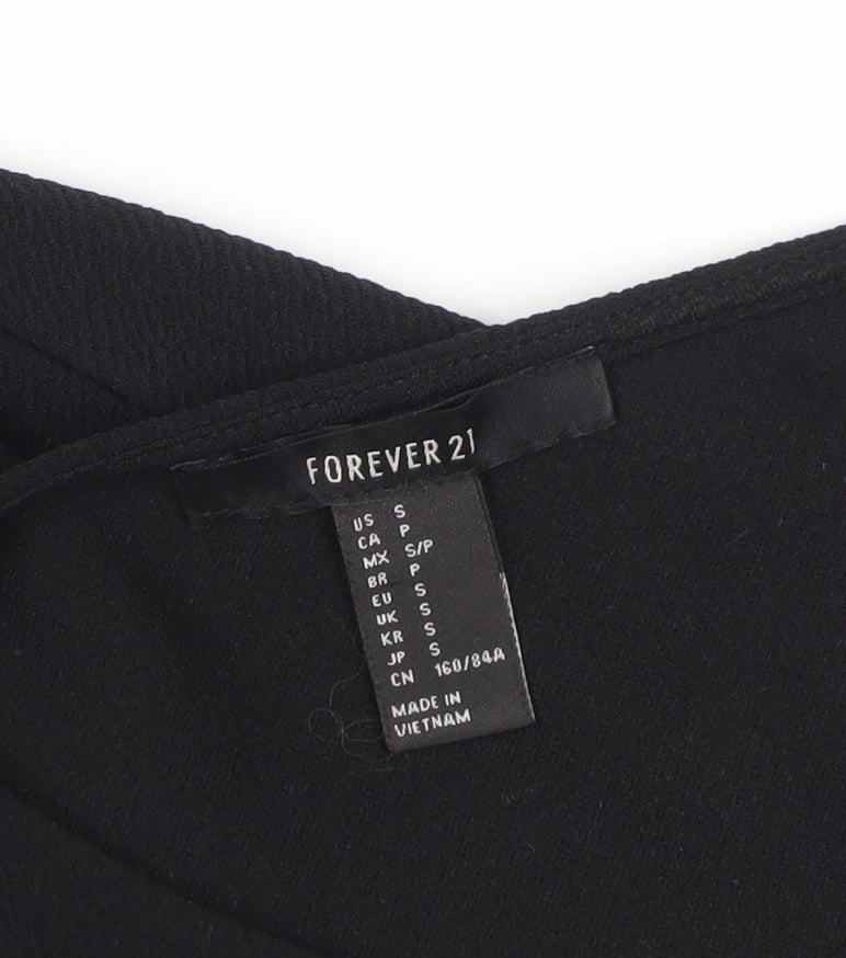 Forever 21 Women's Black Bodycon Dress Size S