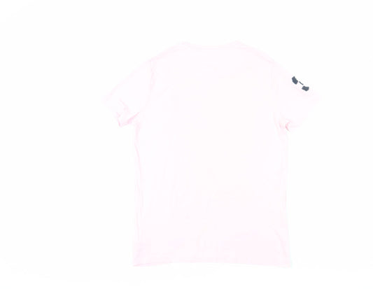 U.S. Polo Assn. Boys Pink T-Shirt 14-15 Years Logo Casual