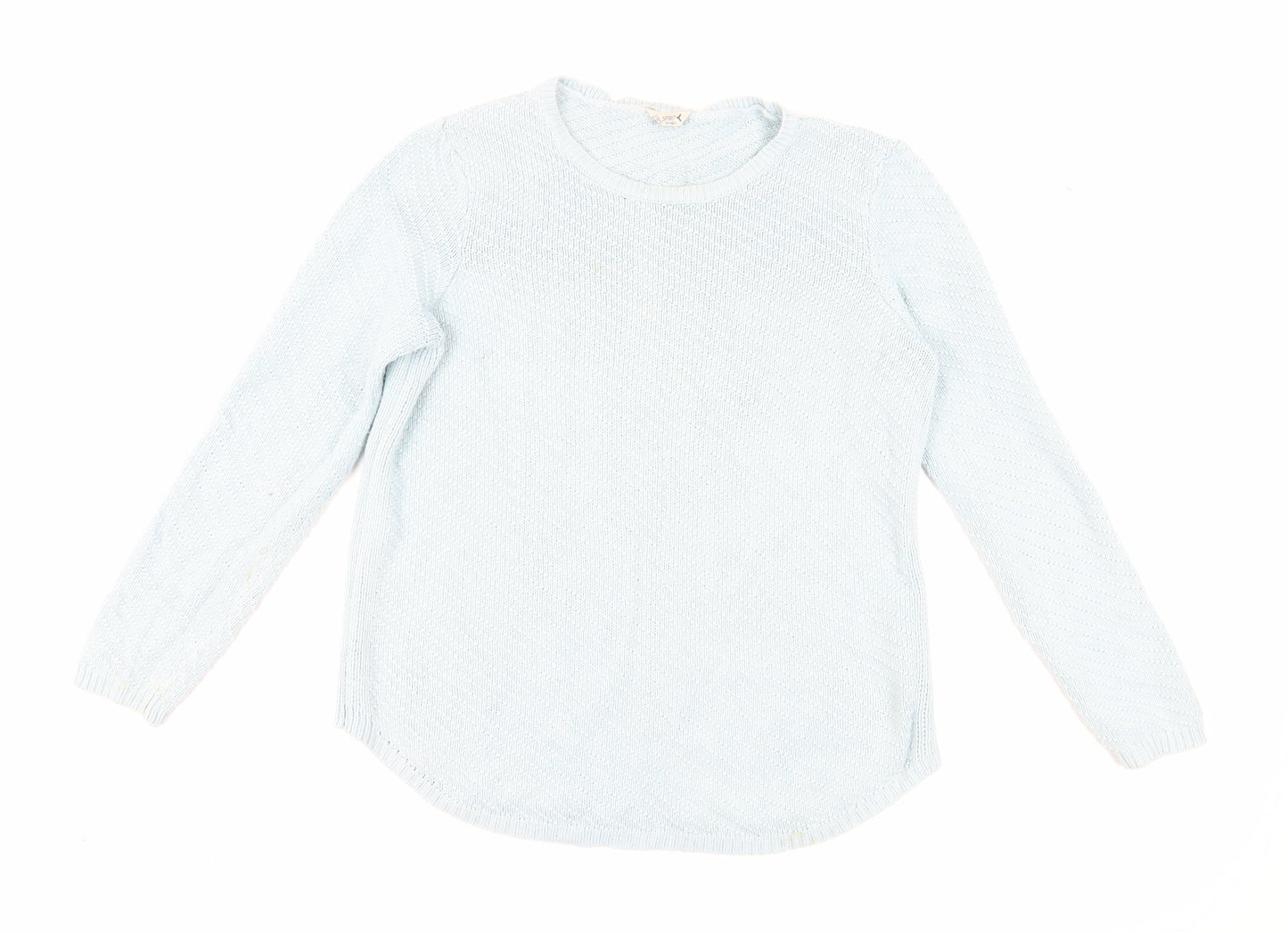 M&Co Women's Light Blue Pullover Jumper Size 16