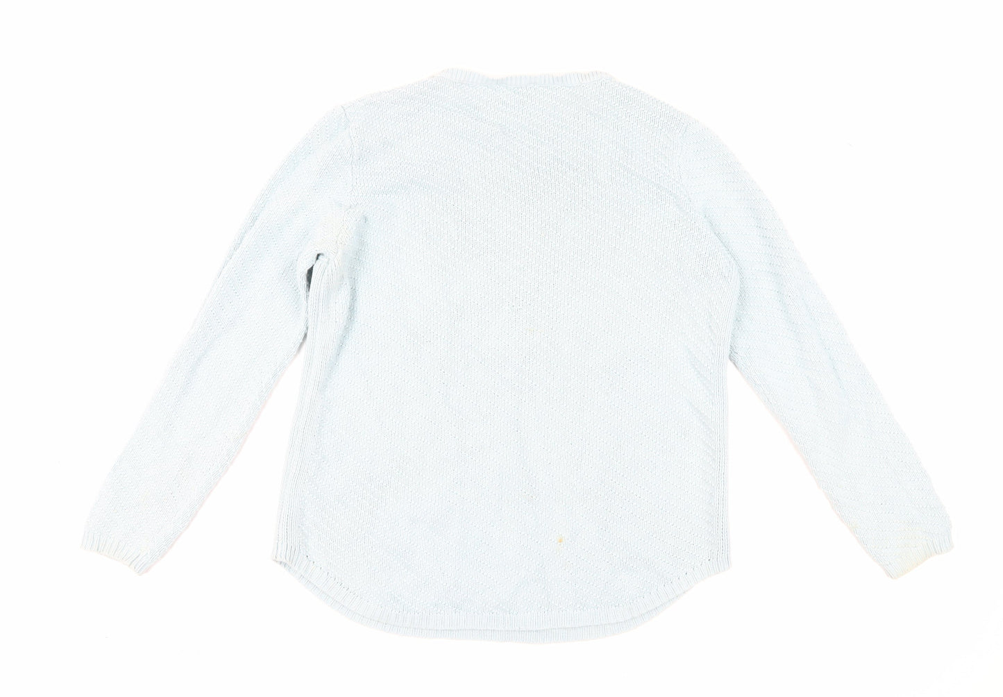 M&Co Women's Light Blue Pullover Jumper Size 16