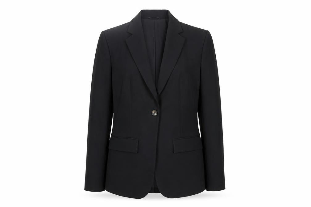 Marks and Spencer Women's Black Suit Jacket Size 10