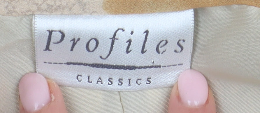 Profiles Women's Multicoloured Pleated Skirt Size 18