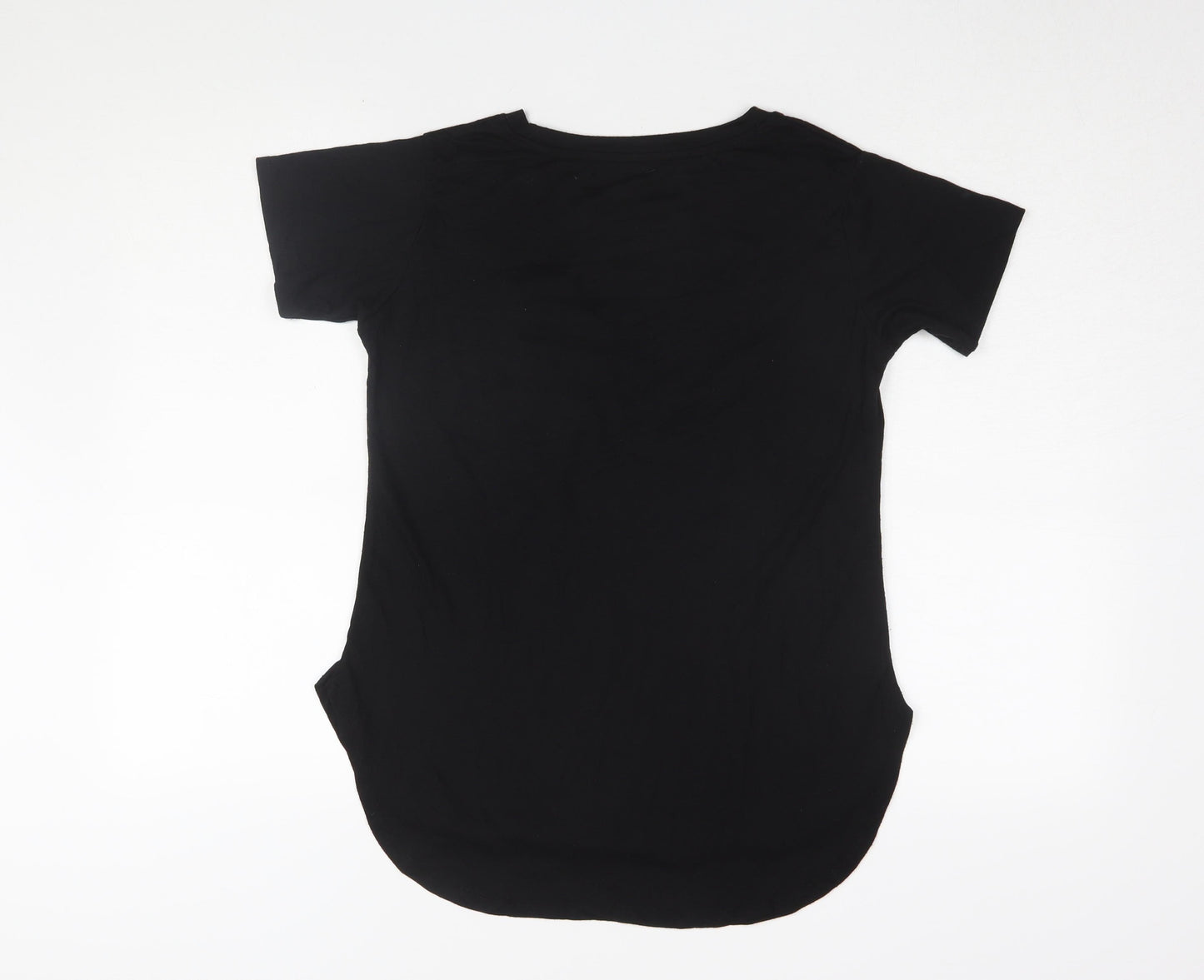 Disney Minnie Mouse Black T-Shirt, Unisex Adults M