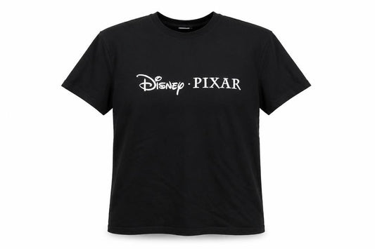 Disney Womens Pixar Black T-Shirt S Casual