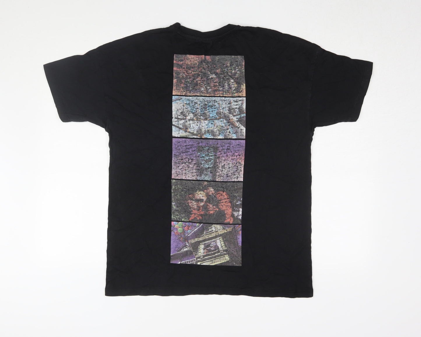 Disney Pixar Black T-Shirt S Unisex Adults Casual