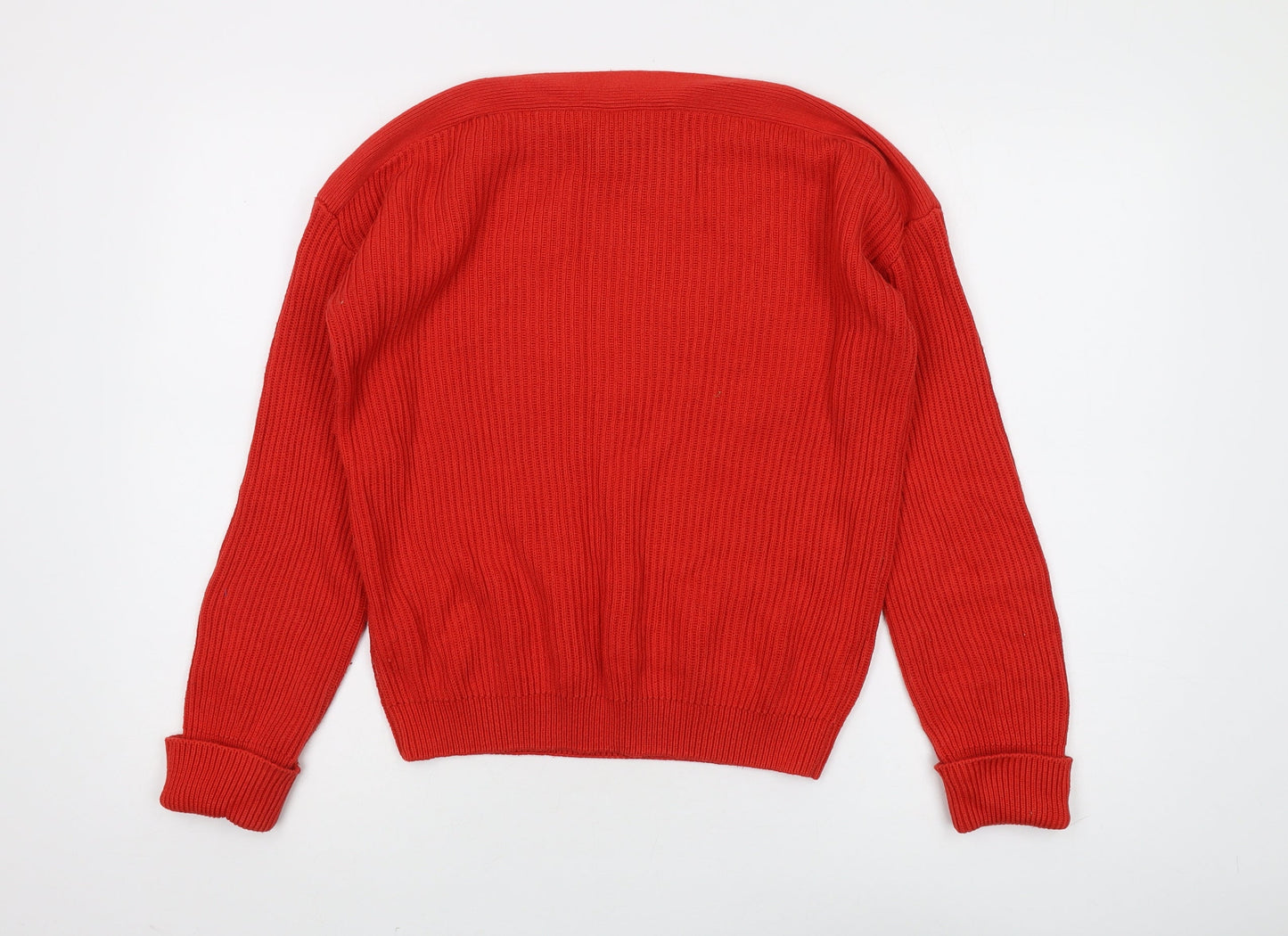 Rick Cardona Women's Red Pullover Jumper, Size 10/12