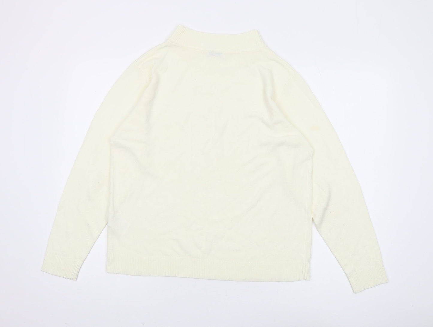 Damart Women's Ivory Pullover Jumper L