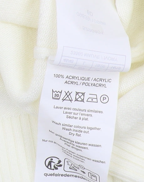 Damart Women's Ivory Pullover Jumper L
