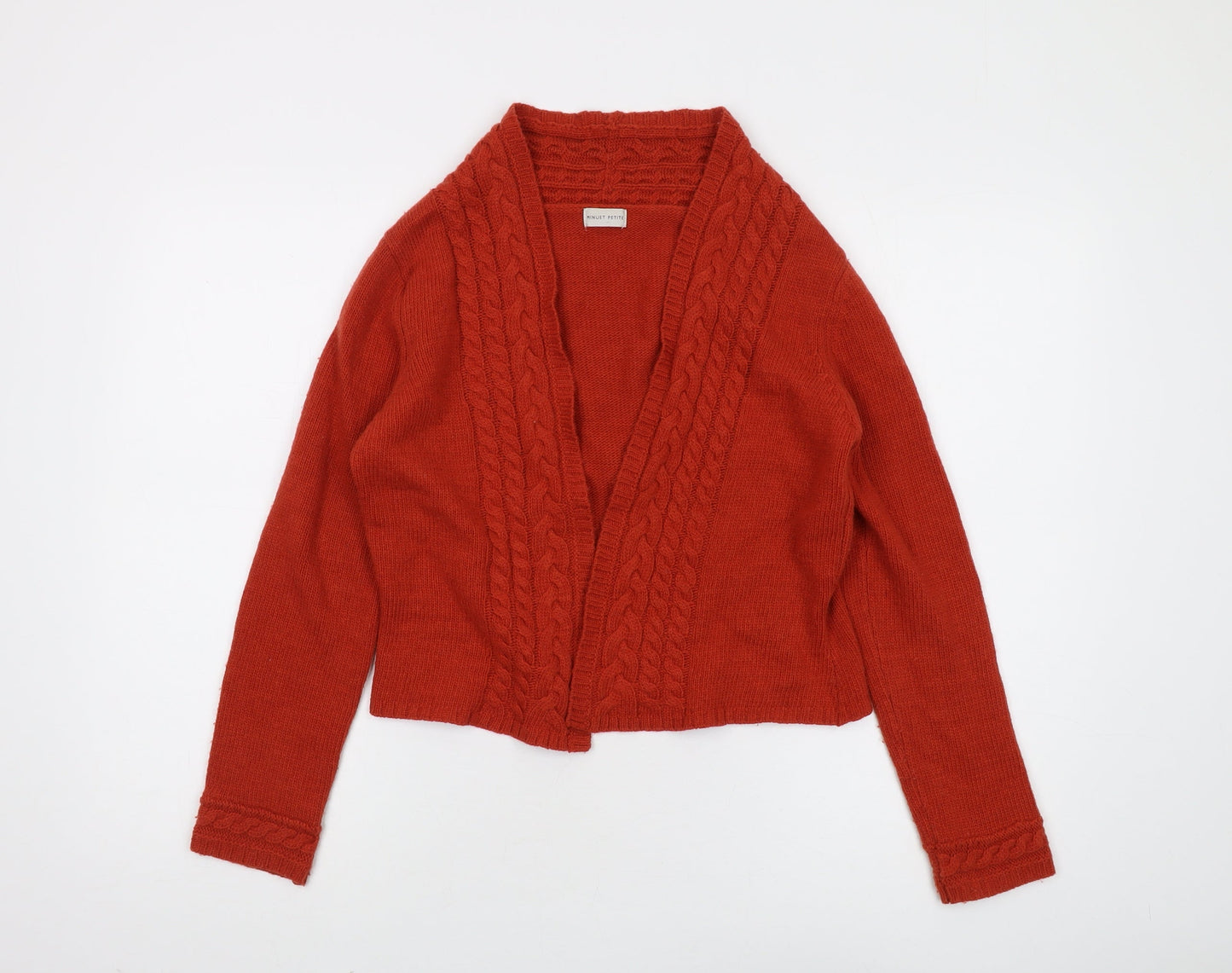 Minuet Petite Women's Red Cardigan Jumper S