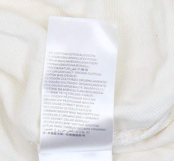 Tommy Hilfiger Men's Beige Polo Shirt M American Style