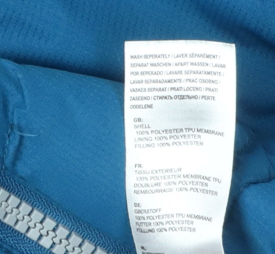 Trespass Women's Blue Puffer Jacket, 2XS, Waterproof