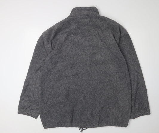 Giorgio Fellini Men's XL Grey Full Zip Jacket