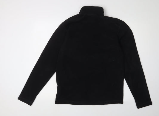 Helly Hansen Women's Black Fleece Jacket, Size S, Full Zip