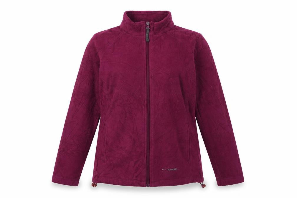 Womens UK Size 10 Regular Mountain Life Purple Polyester Jacket