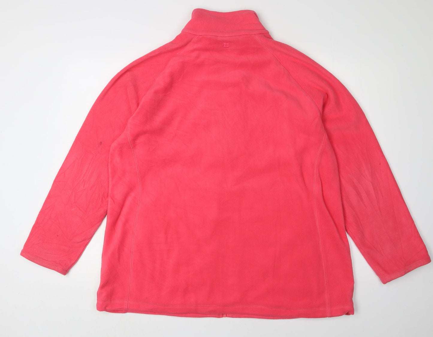 Mountain Warehouse Womens Pink Fleece Jacket Size 20