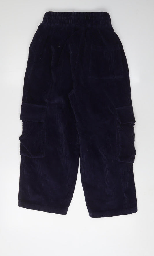 ASOS Women's Blue Cargo Trousers Size 8