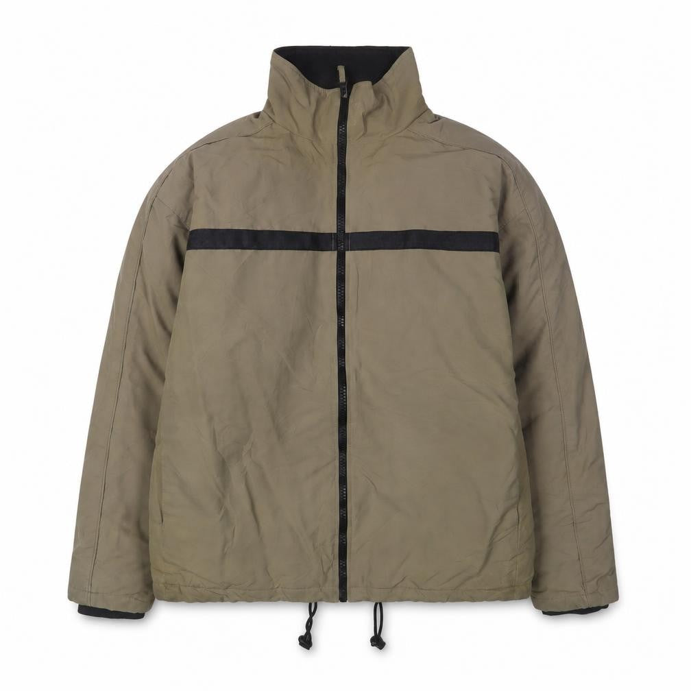 River Island Men's Brown Lightweight Windbreaker Jacket, L